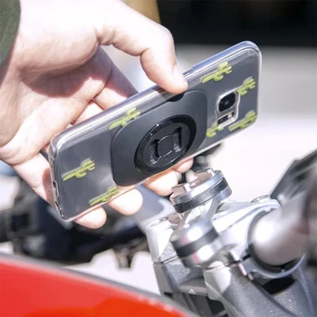 Крепление для мобильного телефона, Универсальный кронштейн для GPS-навигации, держатель для мобильного телефона на руле, быстрая подставка для мотоцикла с интерфейсом 3M