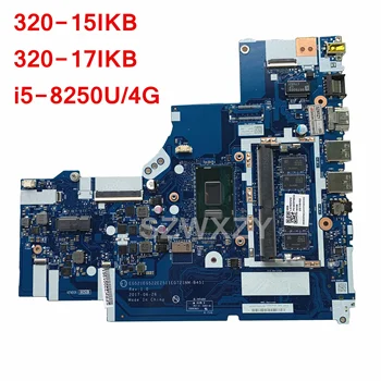 Восстановленная Материнская плата для ноутбука Lenovo 320-15IKB 320-17IKB V320-17IKB NM-B451 5B20P99234 с процессором i5-8250U 4G RAM
