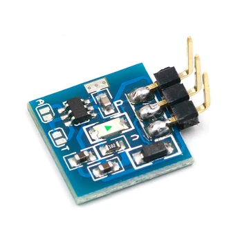1/2 ~ 100/200 шт TTP223 Сенсорная кнопка, сенсорный модуль, емкостный переключатель, самоблокирующийся режим пробежки со светом