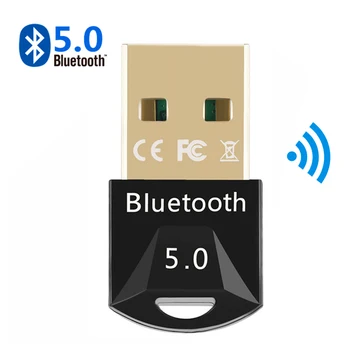 Беспроводной USB BT5.0 Адаптер 5,0 Приемник 5,0 Ключ Высокоскоростной передатчик беспроводной USB-адаптер для портативного компьютера